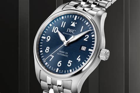 iwc pilot mark|iwc pilot mark xx blue.